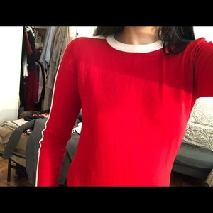 Zara Knit, Size M Red Sweater